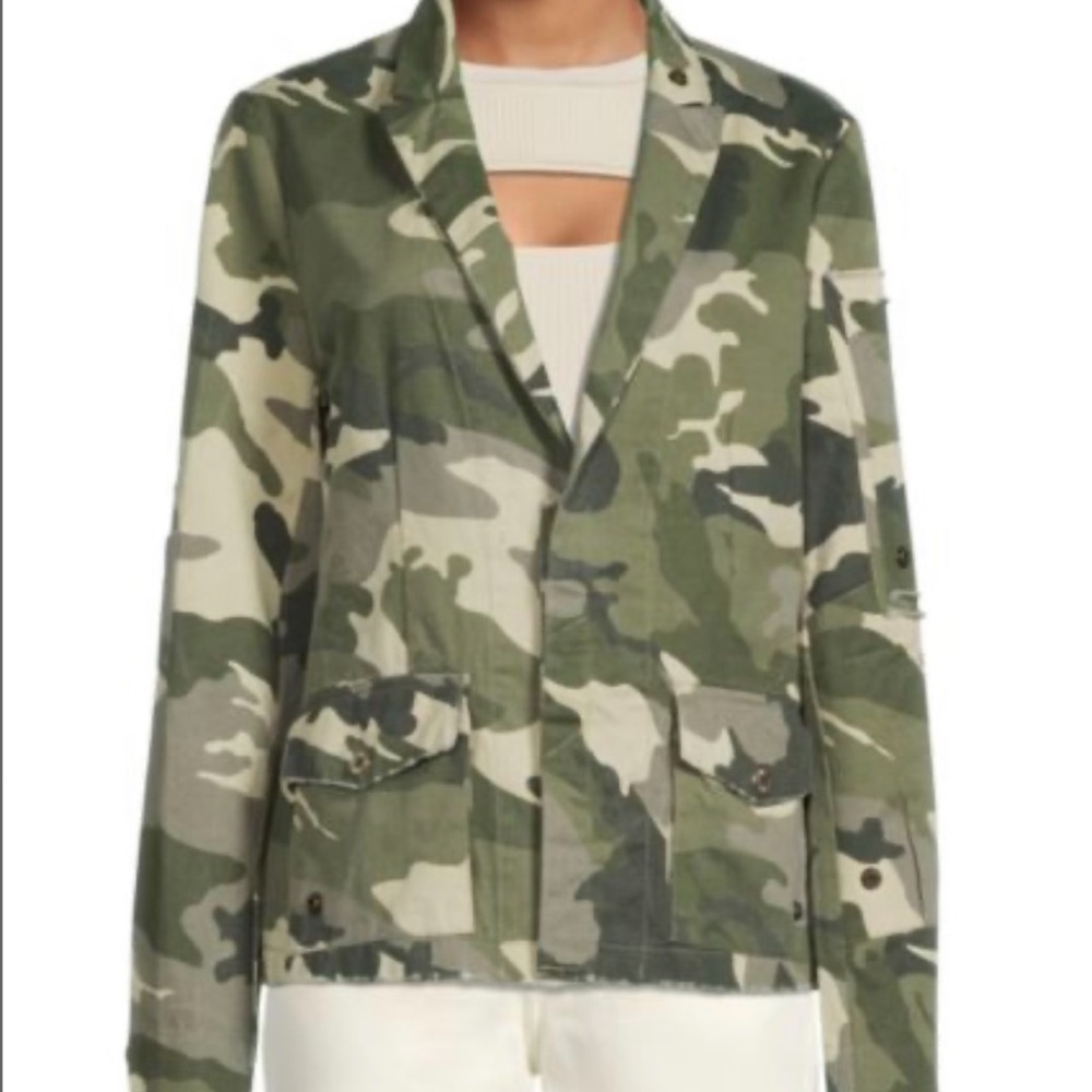 Zag & Voltaire camo jacket